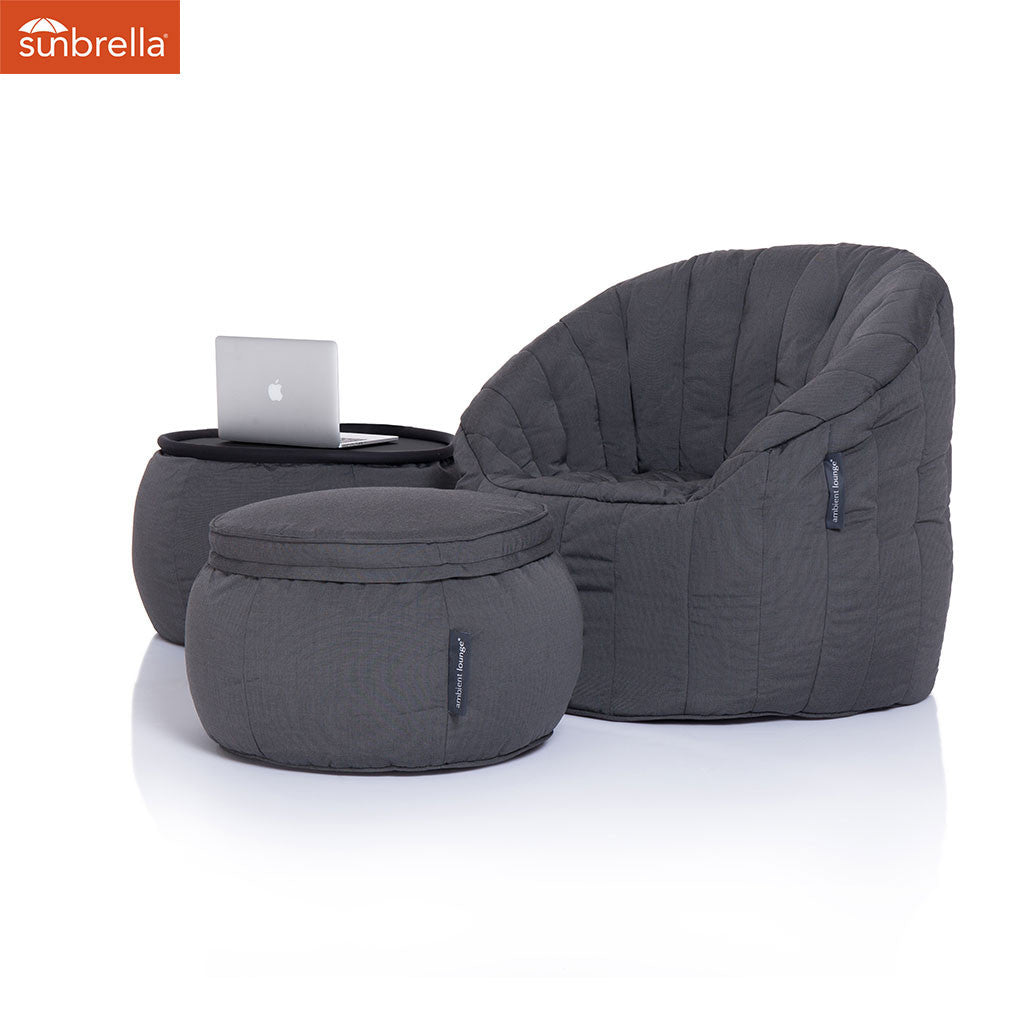 Contempo Package (Black Rock Sunbrella) Ambient Lounge® USA