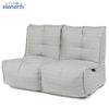 Twin Couch - Silverline (UV Grade AA+)
