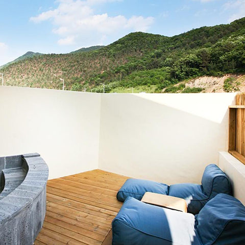 Conversion Lounger - Blue Sky Eclipse