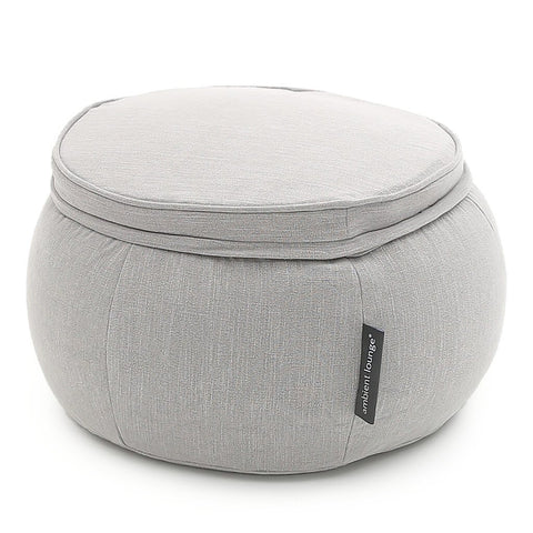 Wing Ottoman - Keystone Grey