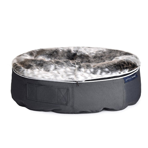 (L) Premium Indoor/Outdoor Dog Bed (Wild Animal)