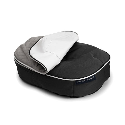 (M) Premium ThermoQuilt Dog Bed (grey)