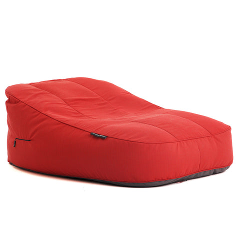 Satellite Twin Sofa - Crimson Vibe (Sunbrella)