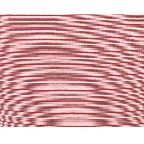 Wing Ottoman - Raspberry Polo