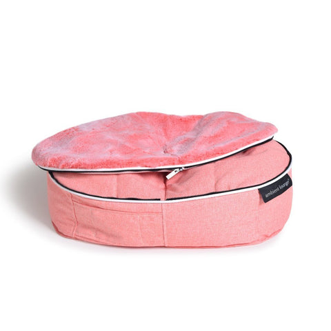 (S) Premium Indoor/Outdoor Dog Bed (Ballerina Pink - ltd. edition)