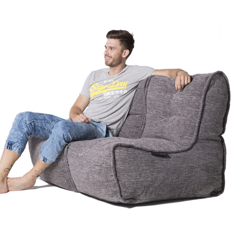 Twin Couch - Luscious Grey