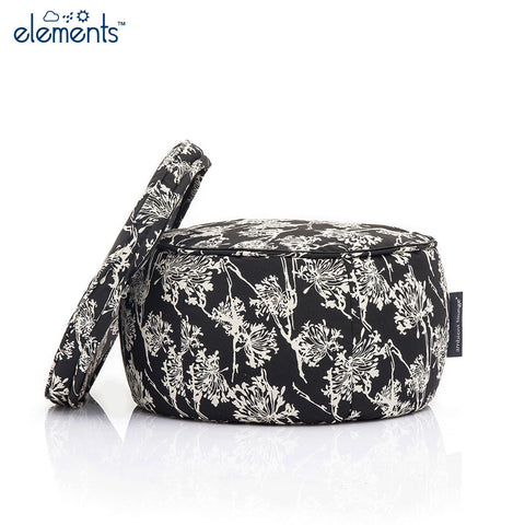 Wing Ottoman - Nightbloom