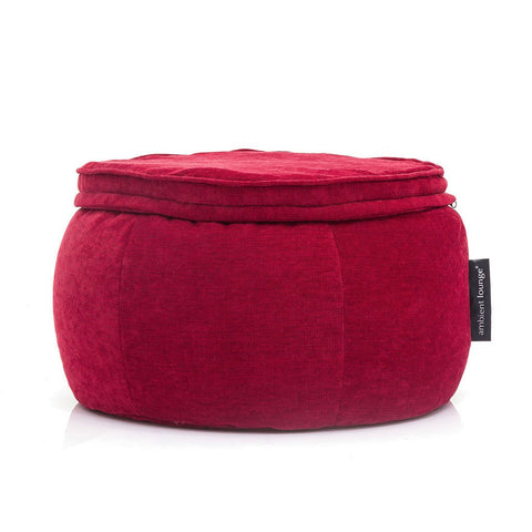 Wing Ottoman - Wildberry Deluxe