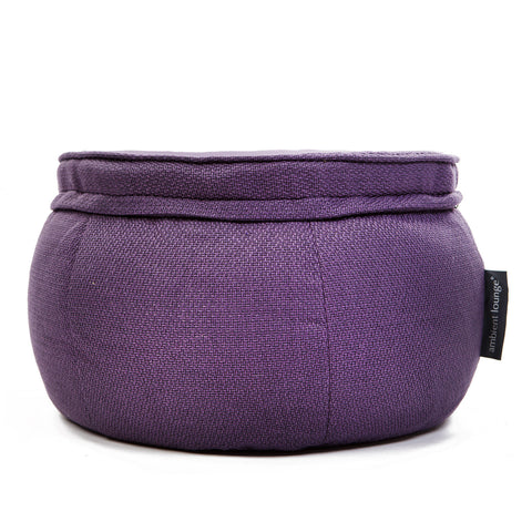 Wing Ottoman - Aubergine Dream