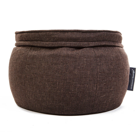 Wing Ottoman - Hot Chocolate