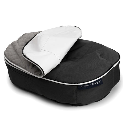 (XXL) Premium ThermoQuilt Dog Bed (grey)