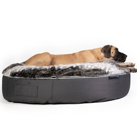 (XXL) Premium Indoor/Outdoor Dog Bed (Wild Animal)